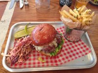 IMG 1312  Eten bij Jamie Oliver's Diner - Hamburger